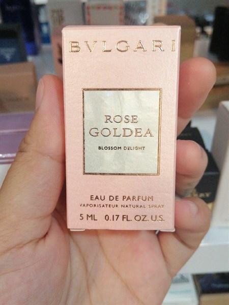 Nước hoa nhí BVL Gari Rose Goldea blossome delight EDP 5mp