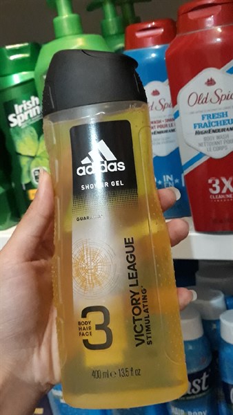 Tắm gội adidas VictoryLeague 400ml