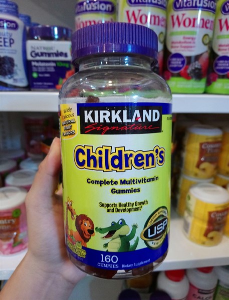 Kẹo Dẻo cho bé Kirkland Childrens Complete Multivitamin Gummies
