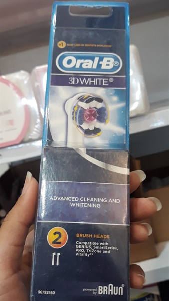 Set 2 đầu thay bàn chải điện Oral-B