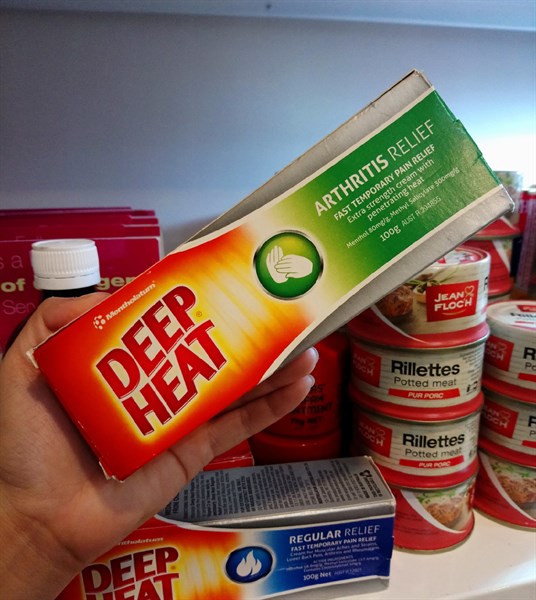 Gel xoa bóp Deep Heat - Arthritis Relief 100g Australia
