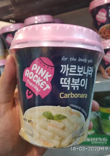 Topokki Hộp Carbonara