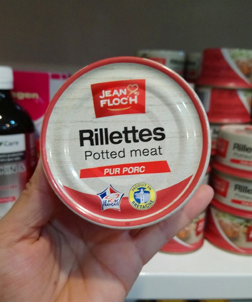 Pate heo Rillettes potted meat 125g