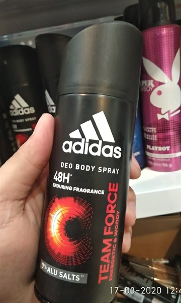 Xịt khử mùi Adidas Team Force