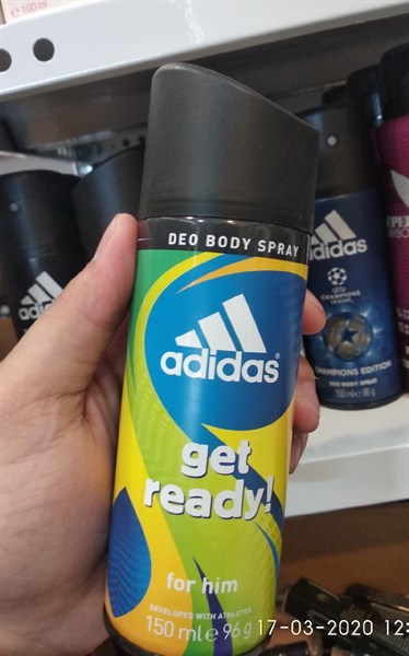 Xịt khử mùi Adidas Get Ready for Him