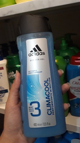 Tắm gội adidas Climacool 400ml