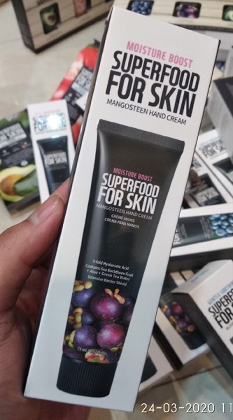 Kem tay Superfood For Skin Mangosteeb