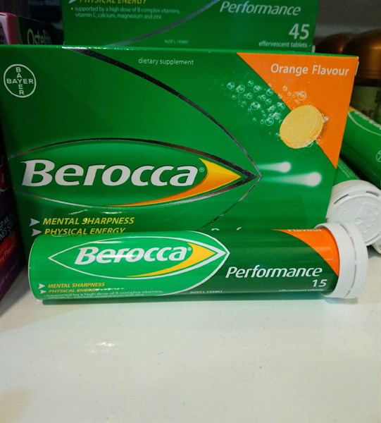 Viên sủi Berocca Orange Flavour