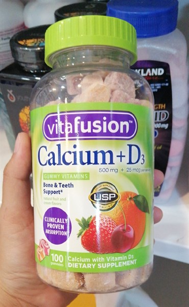 Gummy Calcium + D3 Vitafusion