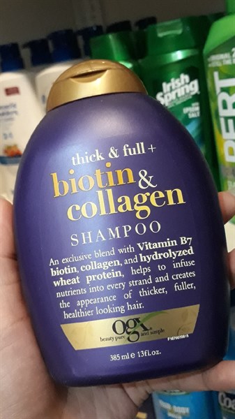 Dậu gội Biotin tím 385ml