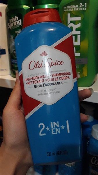Tắm gội Old Spice xanh 532ml