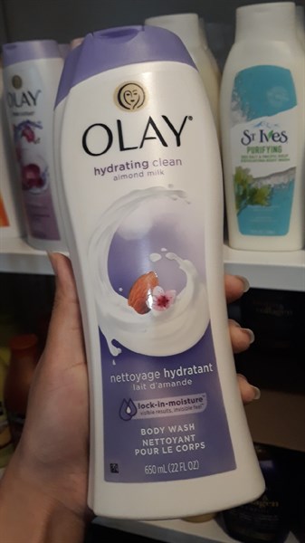 Sữa tắm Olay hạnh nhân 650ml