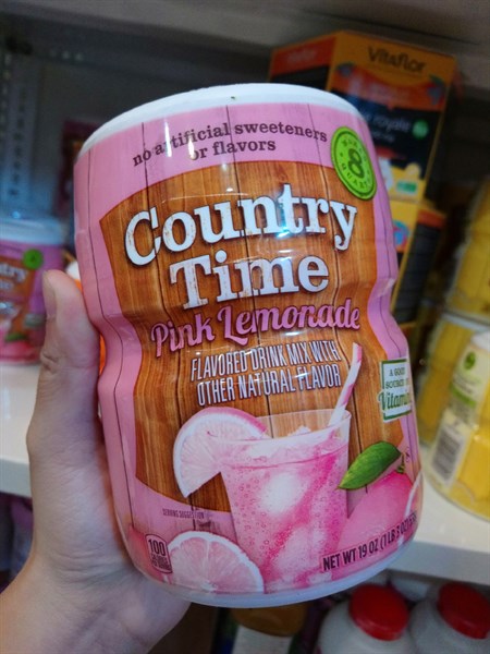 Bột Trái Cây Chanh Hồng Country Time 538G