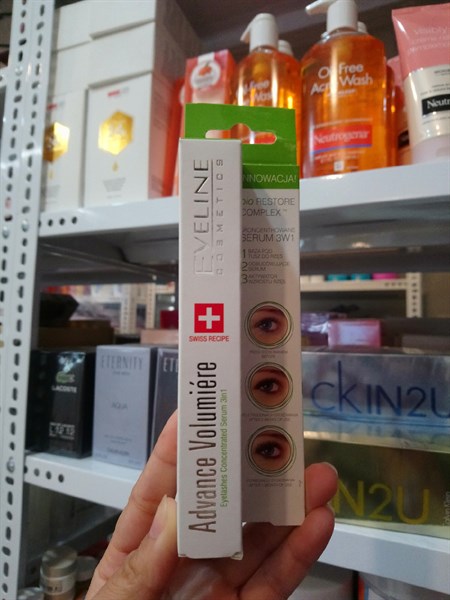 Serum dưỡng mi 3 trong 1 Eveline EU 10ml