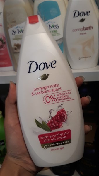 Sữa tắm Dove lựu 500ml