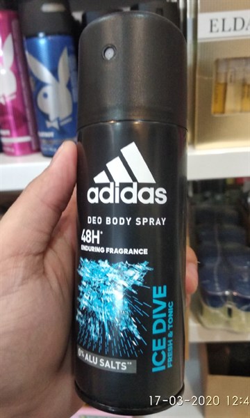 Xịt khử mùi Adidas Ice Dive