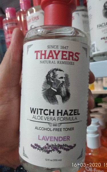 Nước hoa hồng Thayers Lavender 355ml