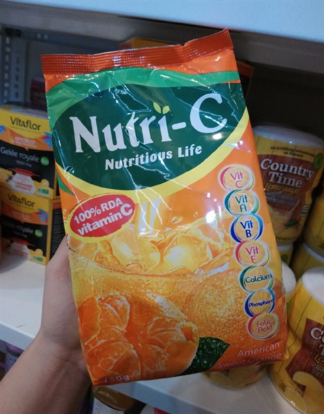 Bột cam Nutri - C 750g