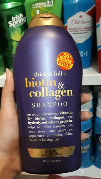 Dậu gội biotin tím lớn 577ml