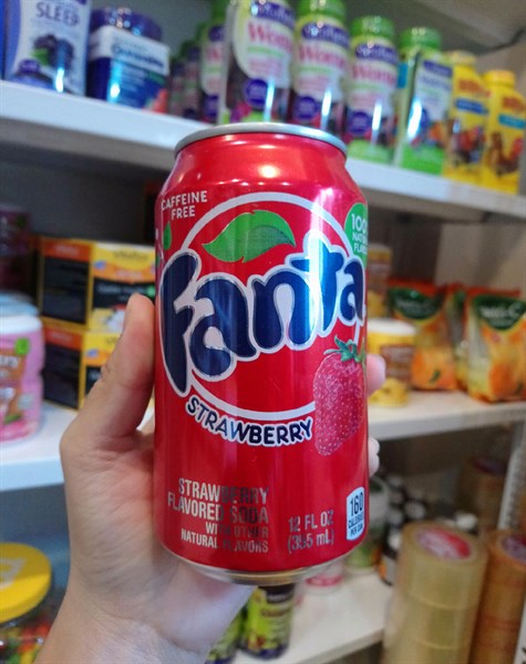 Nước ngọt Fanta dâu Mỹ