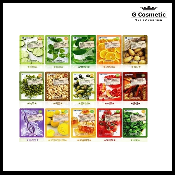 Mặt nạ 3D Trà xanh