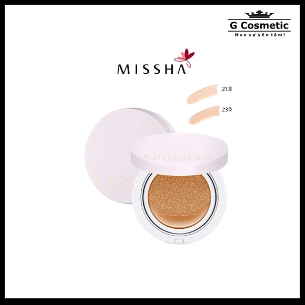 Phấn nước Missha Cover Lasting (Hồng 21) - Da khô