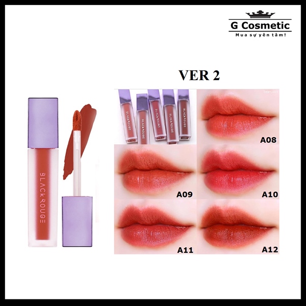 Son Kem Black Rouge A10 - Đỏ hồng