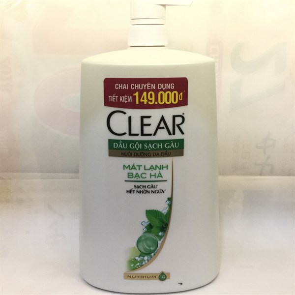 Gội Clear bạc hà 1,4kg