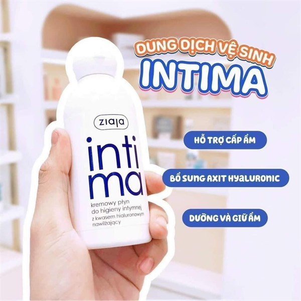 Dung dịch vệ sinh Intima Ziaja 200ml - Màu Xanh đậm cấp ẩm