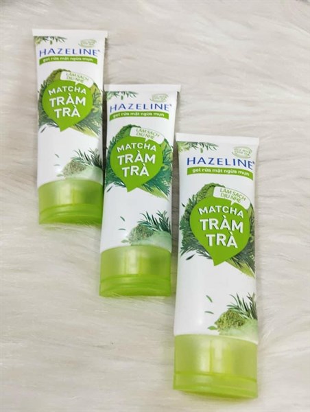 Gel Rửa Mặt Hazeline Matcha Tràm Trà 100gr