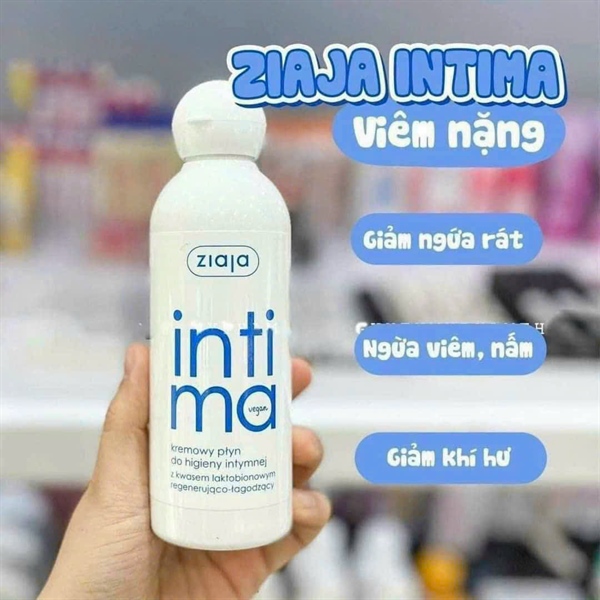 Dung dịch vệ sinh Intima Ziaja 200ml - Màu Xanh Da Trời Viêm Nặng