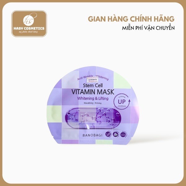 Mask BANOBAGI Stem Cell Vitamin lifting ( tím )