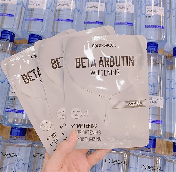 Mask FOODAHLIC X1 #Beta Arbutin