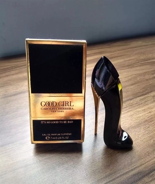 NƯỚC HOA GOOD GIRL CAROLINA HERRERA SUPREME VIỀN VÀNG ĐỒNG EDP 7ML