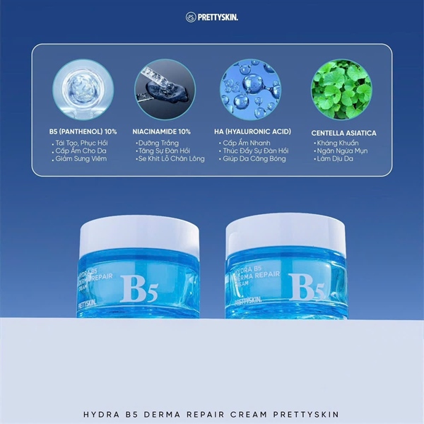 (VAT) Kem dưỡng B5 Prettyskin