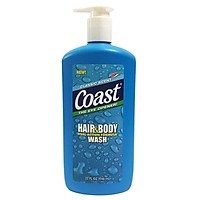 Sữa Tắm Gội 2 Trong 1 Dành Cho Nam Coast Hair & Body Wash