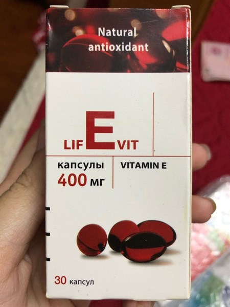 Vitamin E đỏ Nga 400mr