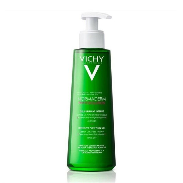 Gel Rửa Mặt Cho Da Dầu Mụn Vichy Normaderm Phytosolution in Purifying Cleansing Gel (400ml)