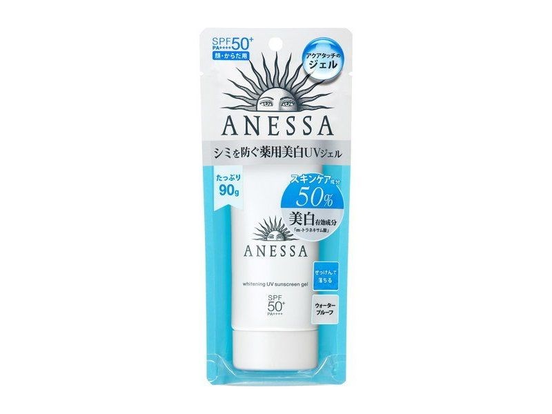 Kem Chống Nắng Anessa Whitening UV Sunscreen Gel SPF 50 + / PA ++++ (90g)