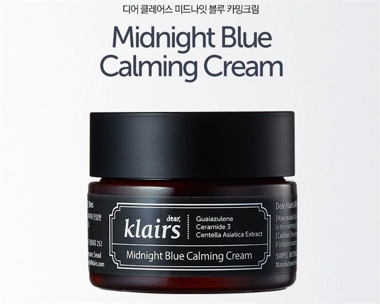 Kem dưỡng K-Beauty KLAIRS Midnight Blue Calming Cream 30ml