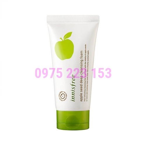 Sữa rửa mặt tinh chất táo Innisfree Apple Seed Deep Cleansing 150ml