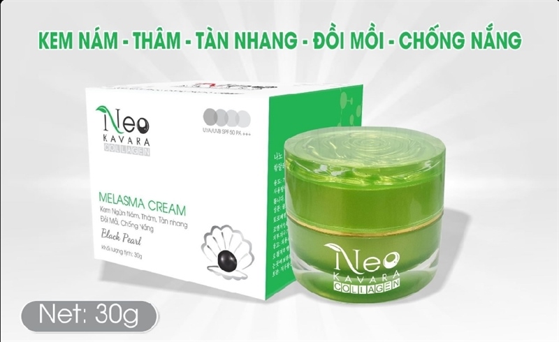 Kem Neo Kavara Collagen nám, thâm, tàn nhang, đồi mồi, chống nắng