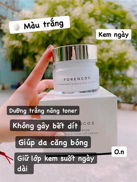 Kem dưỡng forencos trắng