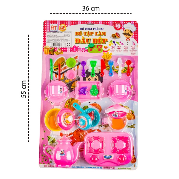 Vỉ đồ chơi nhà bếp (quà tặng không bán)