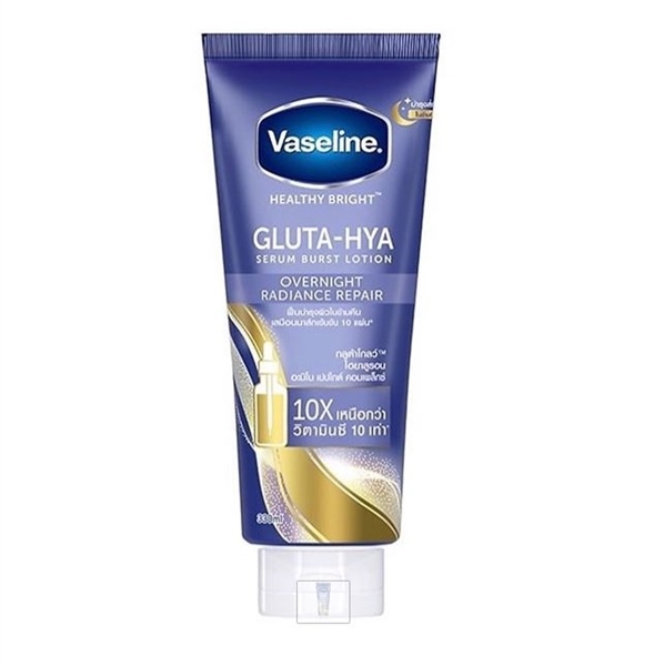 Sữa Dưỡng Thể Trắng Da Vaseline 10X Gluta HYA Ban Đêm (Thái Lan) 300ml