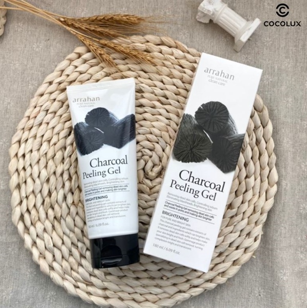 Tẩy Tế Bào Chết Arrahan Than Hoạt Tính (Hàn Quốc) 180ml