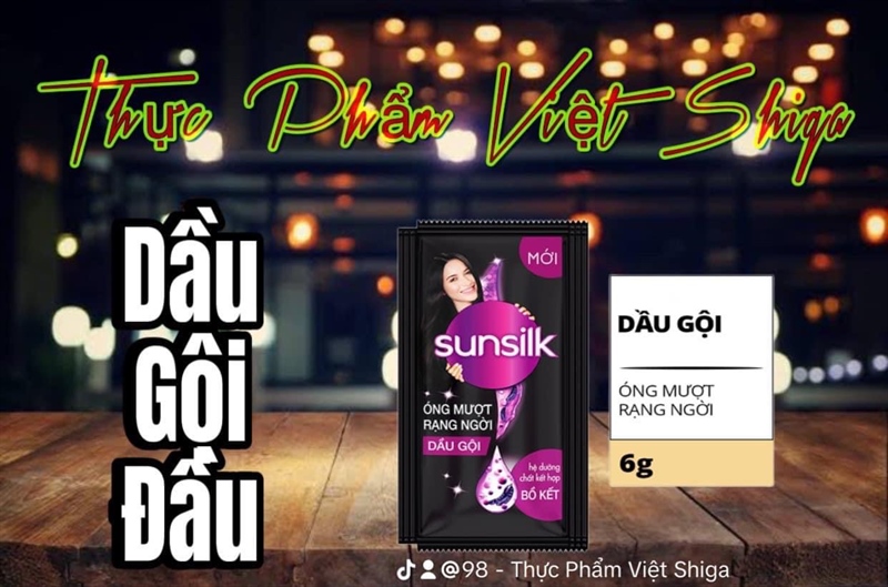 Dầu Gội SUNSILK - Dây 12 Gói