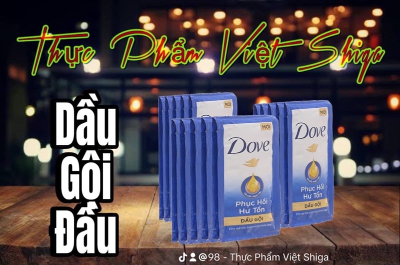 Dầu Gội DOVE - Dây 10 Gói