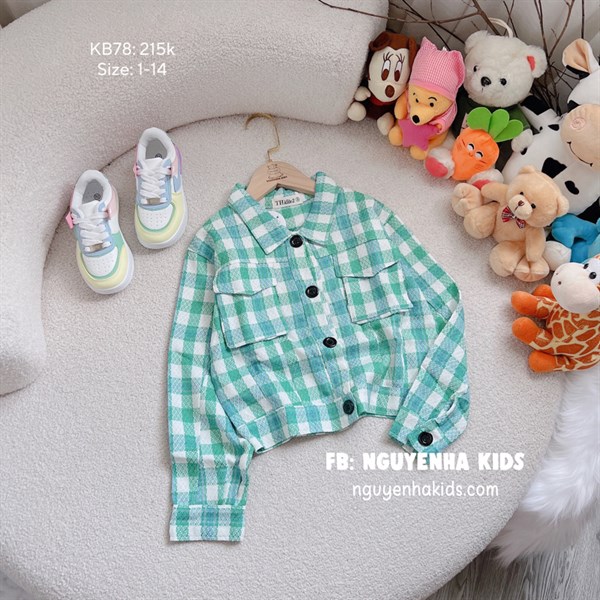 KB78 Khoác dạ mỏng nhiều màu