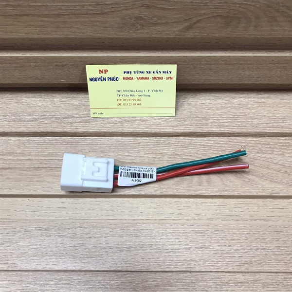 Đuôi mâm lửa NVX Lẻ ( dây trung gian ) 3 chân AV-G312+